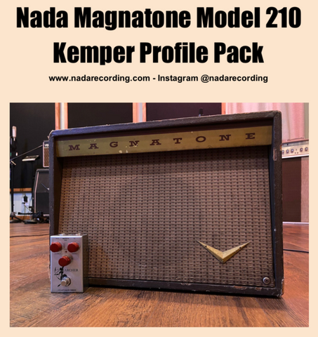 (FREE) NADA Magnatone Model 210 KEMPER PROFILE PACK